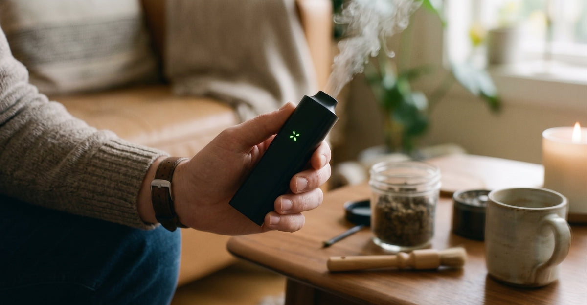 Cómo funciona un vaporizador herbal (y por qué no es lo mismo que fumar)