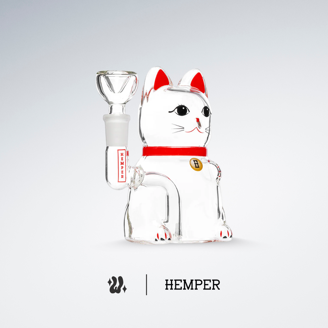 Gato de la Fortuna Bong | Hemper | Wanawid