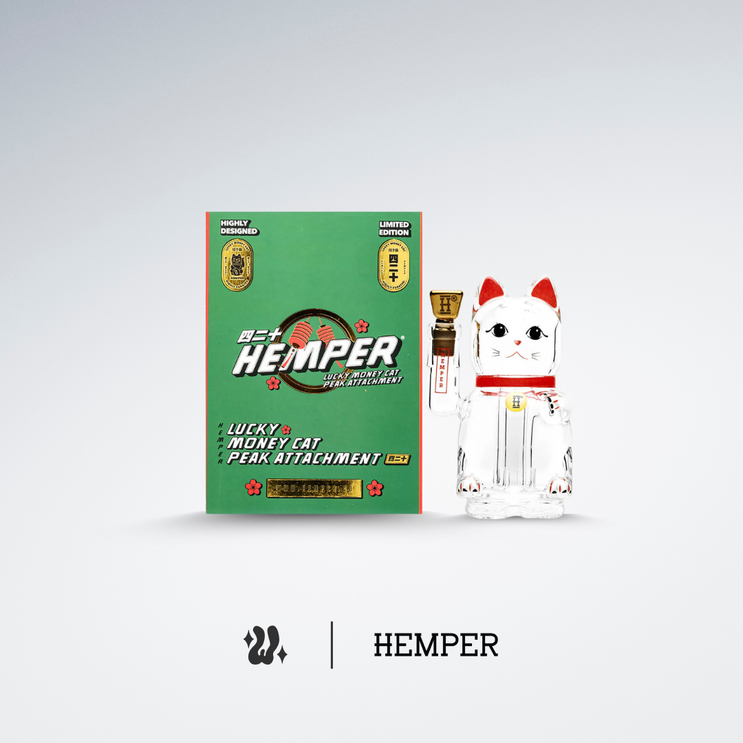 Gato de la Fortuna Bong | Hemper | Wanawid