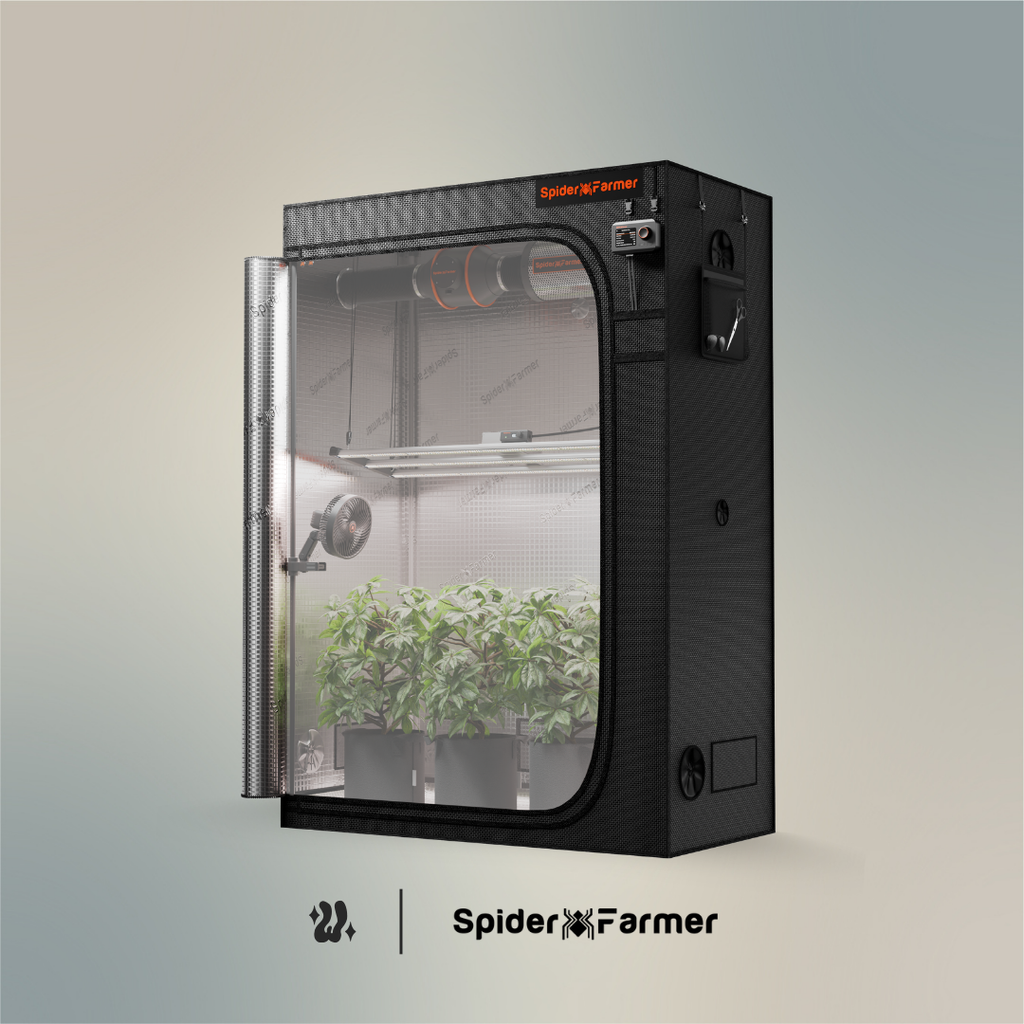 Carpa 140x70x200 con interior de alta reflectividad
