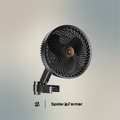 Ventilador de pinza Spider Farmer de 6 pulgadas con motor EC