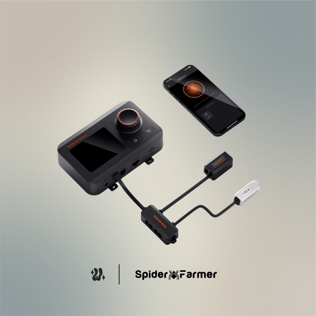 Kit controlador de clima Spider Farmer GGS con WiFi y Bluetooth