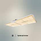 Panel LED Spider Farmer SF2000 de 200 W incluido en el kit, con diodos Bridgelux 3030
