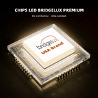 Luz LED SF1000 con eficiencia de 2,5 µmol/J y flujo de fotones de 249 µmol/s