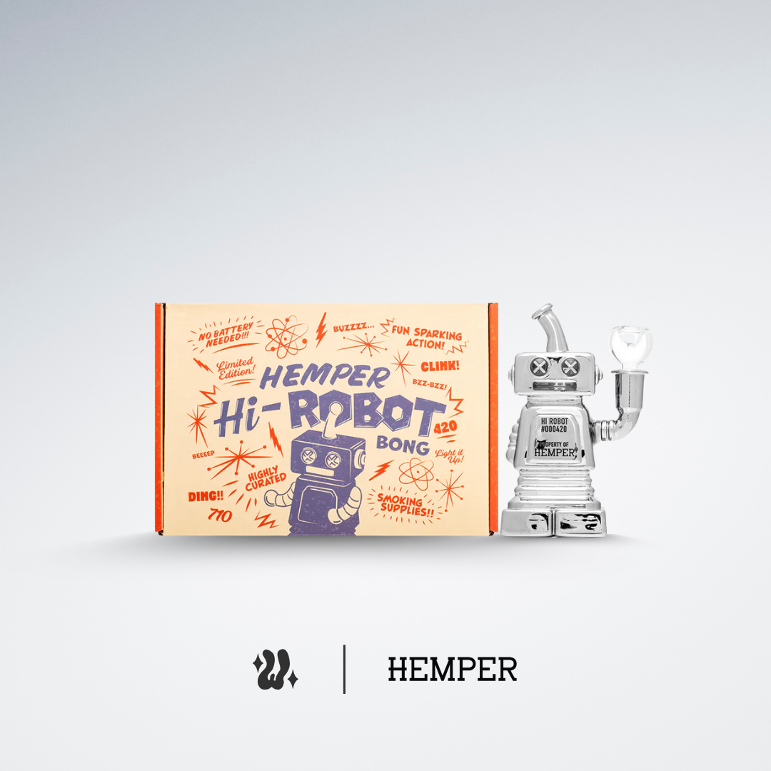 Mini Hi-Robot Bong | Hemper | Wanawid