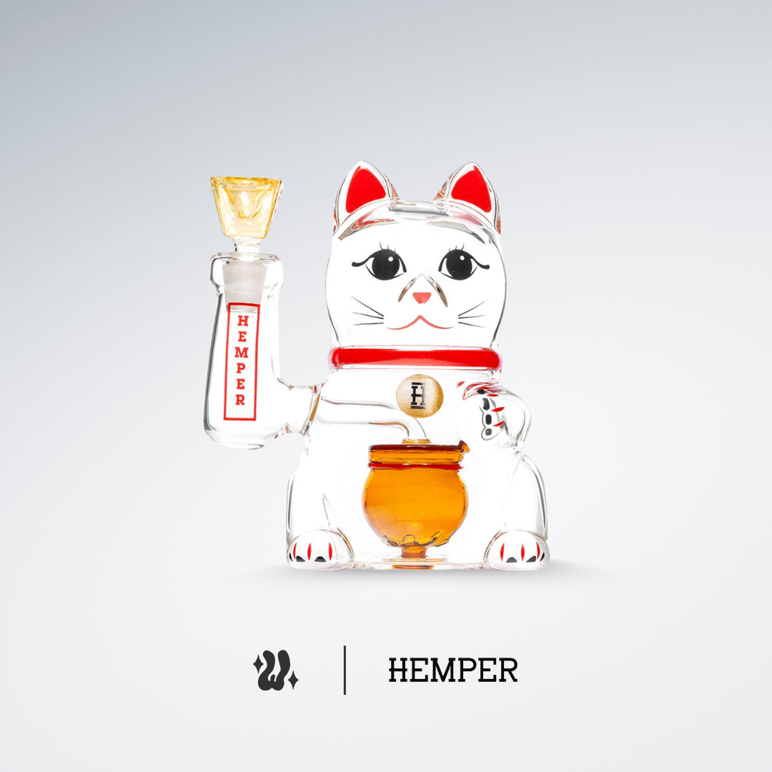 Gato de la Fortuna Bong | Hemper | Wanawid